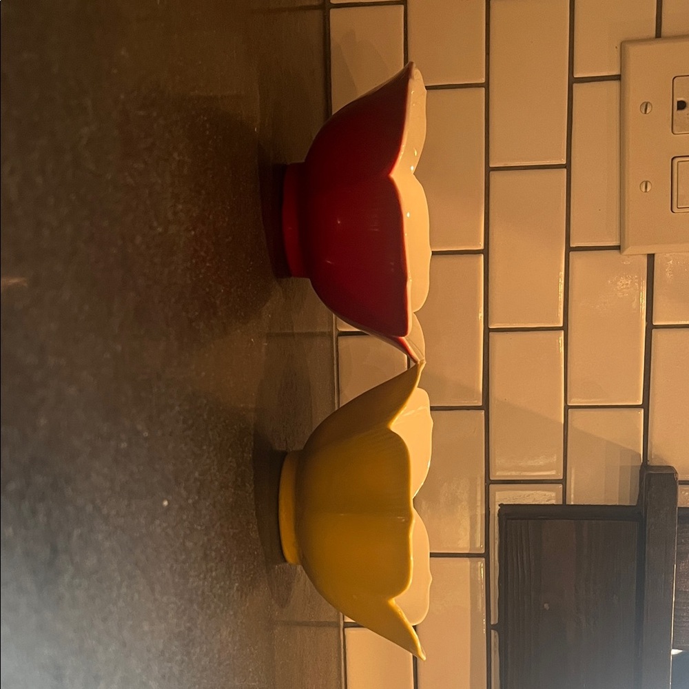 Old Floral Bowls